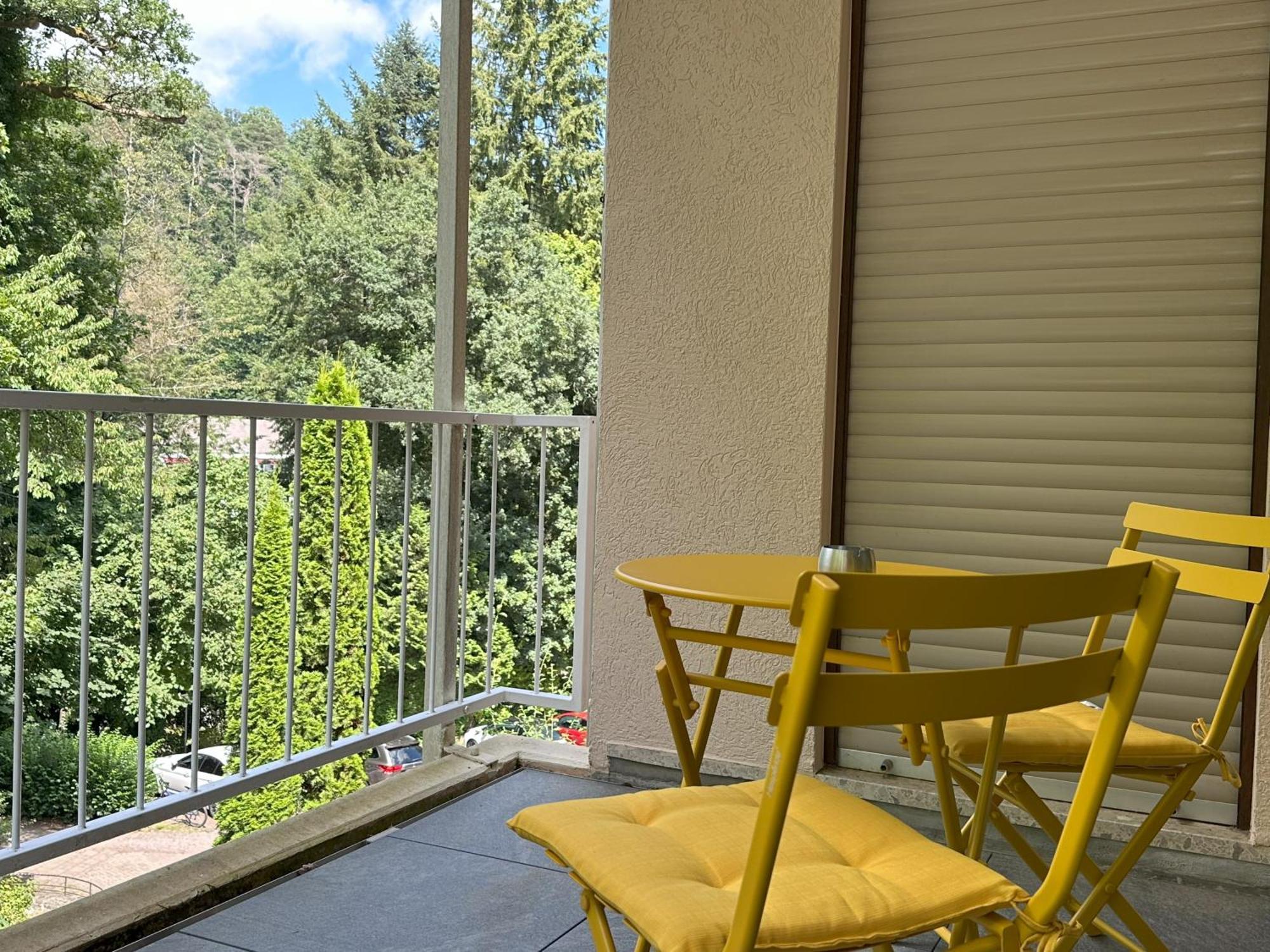 Ferienwohnung Buehler-Kurparkresidenz Бад-Бергцаберн Екстер'єр фото